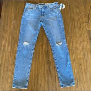 Ag The Legging Ankle super skinny distressed jeans